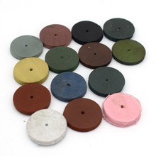 30PCS Rubber Polishing Wheel for Dental Jewelry Rotary Tool Polisher Mixed Colors 22X2MM 2024 - buy cheap