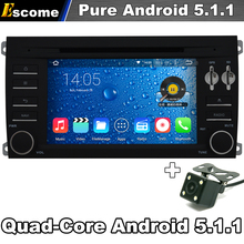 Pure Android 5.1 Car DVD Player For Porsche Cayenne 2003 2004 2005 2006 2007 2008 2009 2010 with GPS Autoradio Rear View Camera 2024 - buy cheap