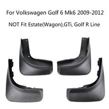 Guardabarros delanteros y traseros para Volkswagen VW Golf 6, Mk6, 2009, 2010, 2011, 2012, 4 unidades 2024 - compra barato