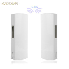 2 pieces 1-3km 300 Mbit open router CPE 5.8G wireless access point router Wi-Fi bridge device wifi extender dual band  repeater 2024 - buy cheap