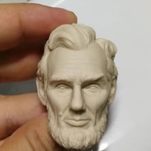 Blank Hot 1/6 Scale The Former President Abraham Lincoln Head Sculpt Unpainted 2024 - buy cheap