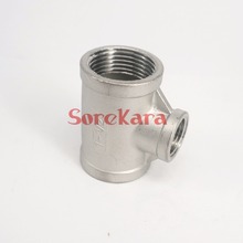 1-1/4" BSP To 1-1/2" BSP Female Thread 304 Stainless Reducing Tee 3 Way Connector Pipe Fitting water oil air 2024 - buy cheap