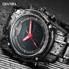 New Top Luxury Brand QIANBA Men Waterproof Sports Military Watches Men's Quartz Analog Digital Man Wrist Watch relogio masculino 2024 - buy cheap