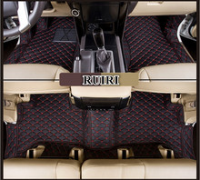 Good quality mats! Custom full set car floor mats for Honda Accord 2017-2013 waterproof carpets for Accord 2015,Free shipping 2024 - buy cheap