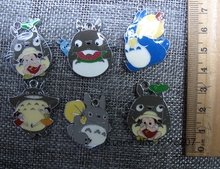 10 Pcs  Japanese anime Totoro Cartoon Charm Necklace/Bracelet/Earrings  Pendants DIY Jewelry Making Accessories T-60 2024 - buy cheap