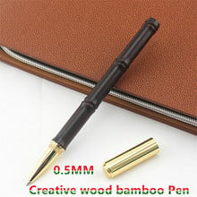 High quality Creative wooden pen Wooden business office ballpoint pen Business school school student writing stationery gift pen 2024 - buy cheap