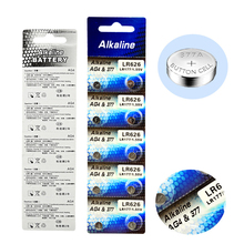 100pcs 10 cards AG4 Button Cell Batteries 1.55V LR626 LR66 377 SR626SW 177 Cell Watch Toys Remote Camera Wholesales 2024 - buy cheap