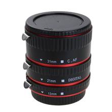 Адаптер для объектива камеры, макро-удлинитель с автофокусом AF/кольцевое крепление для объективов CANON EOS EF/60D/7D/5D/II/550D, для Canon EOS/EF/60D/7D/5D/II/550D 2024 - купить недорого