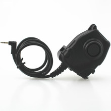 2,5 мм непромокаемый динамик микрофон PTT 1pin для Motorola Walkie Talkie Радио T6200 SX620R двухстороннее радио 2024 - купить недорого