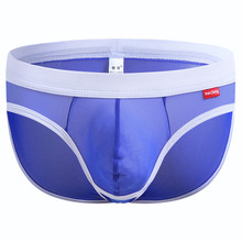 Male Briefs Men's Underwear Mens Bikini Briefs Gay Erotic Underwear Transparent Breathable Men's Briefs Low Waist Underpants 2024 - buy cheap