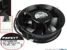 ebm papst TYP 6248N 15R DC 48V 17W 170x170x50mm Server Cooling Fan 2024 - buy cheap