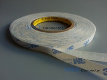 17mm Width, 50M, 9448 Double Sided Adhesive Tissue Tape, White Color, Two Sides Glue 2024 - buy cheap