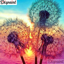 Dispaint Full Square/Round Drill 5D DIY Diamond Painting "Dandelion landscape" Embroidery Cross Stitch 3D Home Decor Gift A11426 2024 - buy cheap