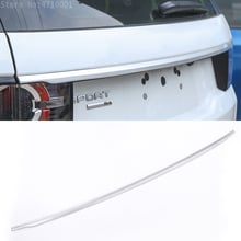 Abs chrome tailgate cauda decoração tira guarnição acessórios do carro adesivo para land rover discovery sport 2015-2017 2024 - compre barato