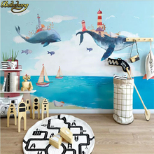 beibehang Children's Cartoon photo wall murals wallpaper bedroom papel de parede 3D photo wallpaper for kids room 3d flooring 2024 - buy cheap