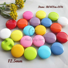 Loose buttons 60pcs 12.5mm Colorful thicker resin shirt buttons sweater cardigan shirt buttons sewing accessories wholesale 2024 - buy cheap