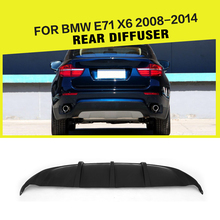 Difusor trasero FRP para coche, protector de parachoques para BMW X6 E71 estándar 2008 - 2014 2024 - compra barato
