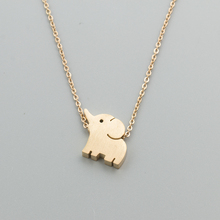Lucky Amulet Thai Elephant Necklaces Pendants For Women Jewelry Stainless Steel Rose Gold Ketting Animal Choker Best Friend Gift 2024 - buy cheap