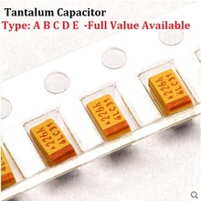 10 pces capacitor de tântalo tipo c 337 4 v 330 uf 4 v smd capacitores 4v330uf 6032 330uf4v 2024 - compre barato