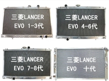 Алюминиевый радиатор Golpher для Mitsubishi Lancer EVO 1-3/4-6/7-9/10 2024 - купить недорого