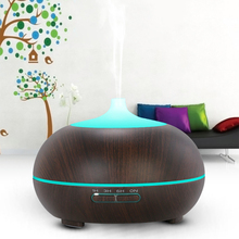 Ultrasonic Air Aroma Humidifier Purifier 300ML Wood Grain 7 Color Changing LED Light Mist Maker Fogger Essentail Oil Diffuser 2024 - buy cheap