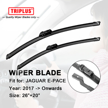 Wiper Blade for JAGUAR E-PACE (2017-Onwards) 1set 26"+20", Aero Beam Windscreen Wiper Frameless Soft Blades 2024 - buy cheap