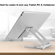 Soporte de aleación de aluminio para tableta, accesorio plegable para iPhone, iPad Mini, 1, 2, 3, 4-8 pulgadas, Samsung y Huawei 2024 - compra barato