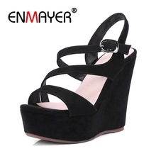Enmayer-salto alto feminino de camurça, tamanhos 34-39, zyl2634, com fivela, sapato de salto alto 2024 - compre barato