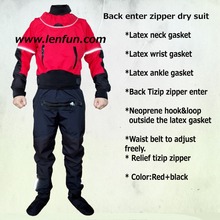 2016new back zipper,latex neck and wrist gasket dry suit for Whitewater Sea Kayaking rescue Rafting Kayaking fishing 2024 - buy cheap