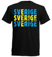 T Shirt Cotton Men Short Sleeve Hot Summer Sale T-Shirt Schweden Sverige Footballer Fashion Classic 2024 - buy cheap