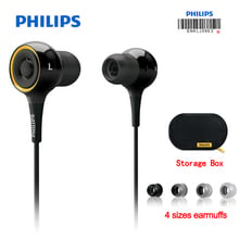 Philips SHE6000 Wired Earphone Sport Headset In-Ear Running Earpads for xiaomiSamsung Official Certification 2024 - buy cheap