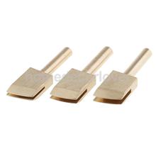 3pcs Brass Leather Solder Iron Tip Burn Edge Decorate for DIY Leather Craft 2024 - buy cheap