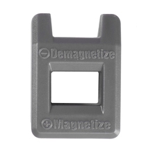 Magnetizador de chave de fenda, desmagnetizador e desmagnetizador magnético para ferramenta de captação colorida: cinza 2024 - compre barato