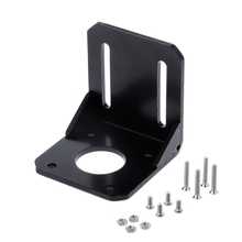 Mounting Bracket Holder For Nema 17 Stepper Motor 3D Printer Black 42mm Alloy Steel ( 2 Type )Drop Shipping 2024 - buy cheap