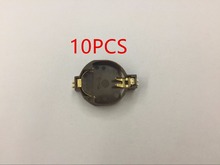 10pcs/lot CR2032 BS-10 CR2025 SMD button battery holder 2024 - buy cheap
