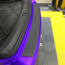 Резиновое ограждение для бампера автомобиля, черная полоса для облицовки дверей Subaru Forester Outback Legacy Impreza XV BRZ, 90 см 2024 - купить недорого