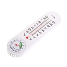 Wall Hung Thermometer Hygrometer Temperature for Indoor Outdoor Garden Office 2024 - buy cheap