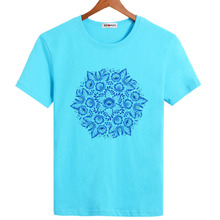 Bgtomato azul flores camiseta masculino causal topos venda quente marca original t camisa dos homens hip hop streetwear legal tshirt 2024 - compre barato