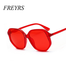 Gafas de sol redondas para mujer y hombre, lentes clásicas grandes, Retro, rojas, azules y rosas, Multicolor, 5300F 2024 - compra barato
