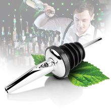 Kitchen Barware Bar Tools Stainless Steel rubber Metal Head Wine Bottle Stopper Nozzle Pourer 5pc/lot 2024 - buy cheap