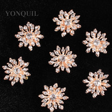 Fancy Rhinestone Brooch with Pearls Adorned DIY Hair Accessories Pin Material Fashion Jewelry Accessories  20Pcs/Lot  MYQB023 2024 - buy cheap