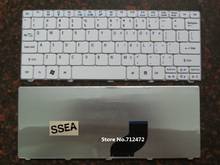 SSEA New white US Keyboard for Acer Aspire One 521 533 D255 D260 series laptop Free shipping 2024 - buy cheap