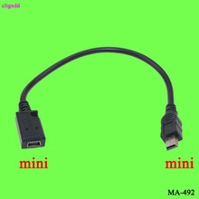 Cltgxdd 1 шт. Mini USB Тип B разъем на штырь 5-контактный конвертер OTG Синхронизация адаптер кабель передачи данных 2024 - купить недорого