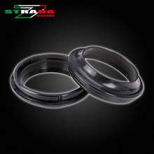 Motorcycle 45x57x11 45 57 11 Front Fork Damper Shock Absorber Dust Seal ring Oil Seal Cover Dust Cap Cover For Size is 45*57*11 2024 - buy cheap