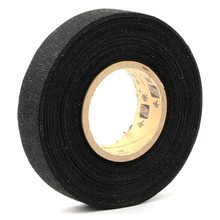 2019 New 19mmx15m Black Tesa Coroplast Adhesive Cloth Tape for Cable Harness Wiring Loom 2024 - buy cheap