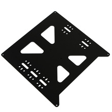 219*219*3 MM Alumínio Anodizado Transporte Y Placa Atualização V2 para viveiro RepRap Prusa i3 apoio 3D peças de impressora 2024 - compre barato