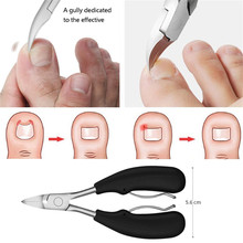 1pcs Feet Care Podiatry Toe Nail Clippers Cutter Trimmer Professional Manicure Nail Tool Paronychia Nippers Clipper Cutters For 2024 - buy cheap
