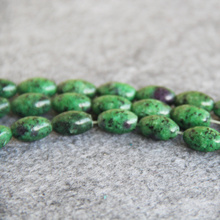 Beautiful 7*12mm Green Zoisite Round Loose Beads For Necklace Bracelet Rice DIY Women girl gifts Jewelry making design wholesale 2024 - buy cheap