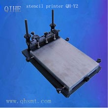 Qihe SMT Manual PCB Stencil Printer / Manual PCB Silk Screen Printing Machine, SMT Solder Paste Printer 2024 - buy cheap