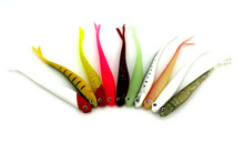 10 Colors Soft Silicone Tiddler Fishing Lure 10pcs 13cm/8g Swim Bait Fly Fishing Bait Plastic Isca Artificial Soft Fish 2024 - buy cheap